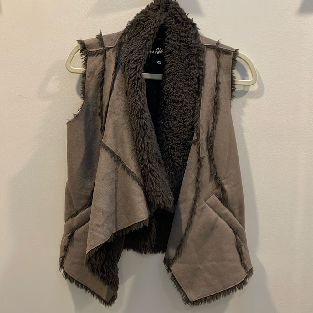 Sam Edelman XS vest brown